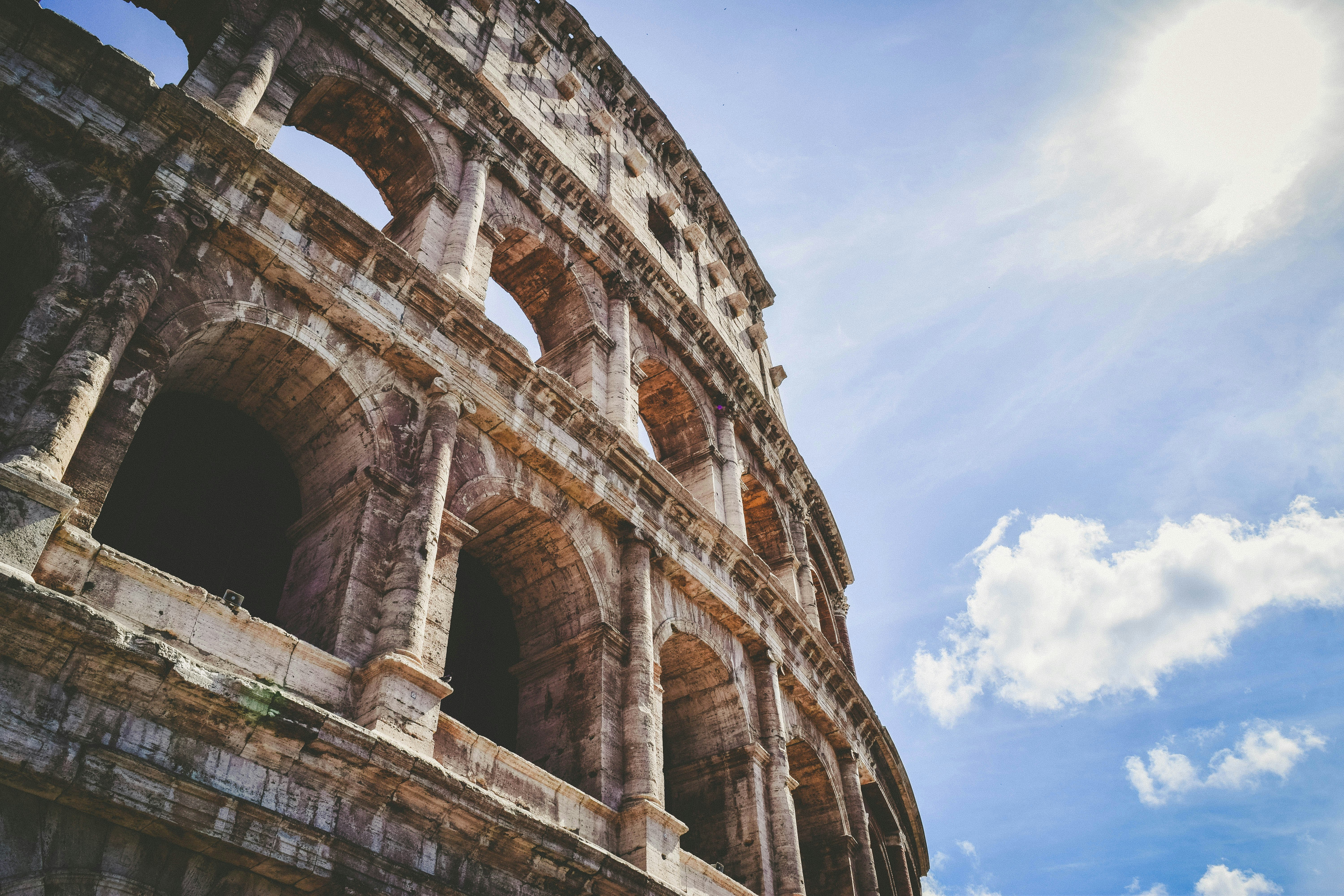 The colosseum, Rome